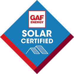GAF Solar Certified logo